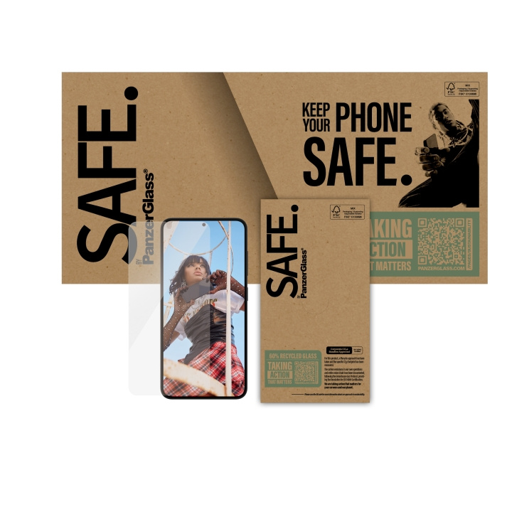 PanzerGlass Skärmskydd Safe Samsung Galaxy S25 Ultra-wide fit Panzerglass i gruppen SMARTPHONES & TABLETS / Mobil Beskyttelse / Samsung hos TP E-commerce Nordic AB (D44923)