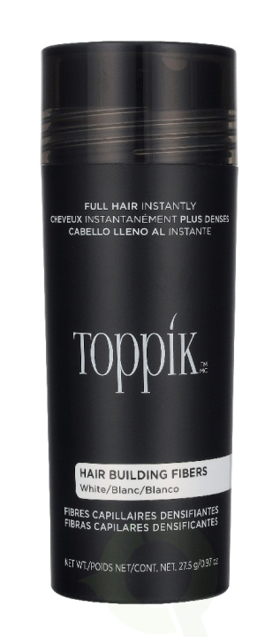 Toppik Hair Building Fibers - White 27.5 g i gruppen SKØNHED & HELSE / Hår og styling / Hår styling hos TP E-commerce Nordic AB (D45003)