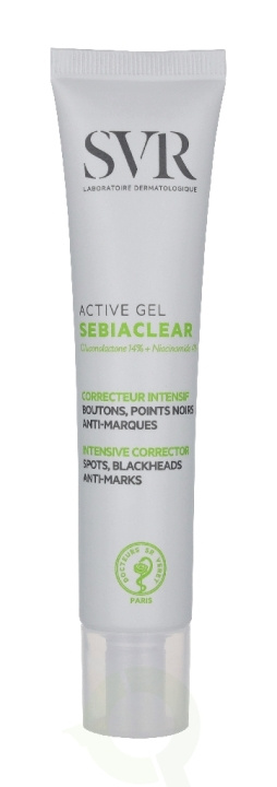 Svr Laboratories SVR Sebiaclear Active Gel 40 ml i gruppen SKØNHED & HELSE / Hudpleje / Ansigt / Ansigtsolie hos TP E-commerce Nordic AB (D45034)