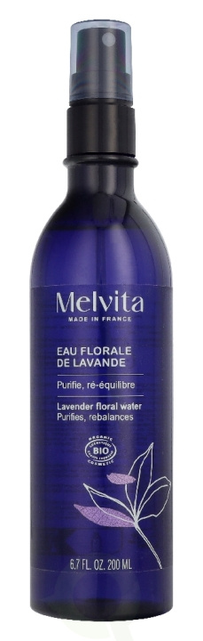 Melvita Lavender Floral Water Spray 200 ml i gruppen SKØNHED & HELSE / Hudpleje / Ansigt / Ansigtsvand & Facemist hos TP E-commerce Nordic AB (D45070)
