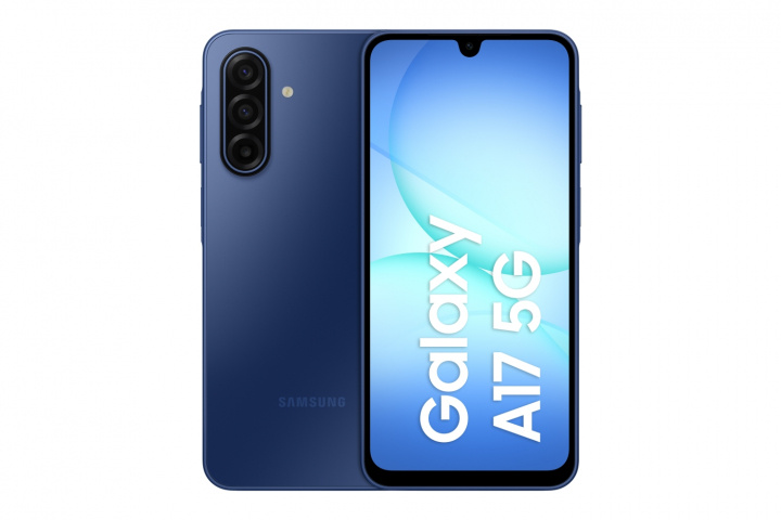 Samsung Galaxy A17 5G 128 GB - Blue Samsung i gruppen SMARTPHONES & TABLETS / Mobiltelefoner & smartphones hos TP E-commerce Nordic AB (D45162)