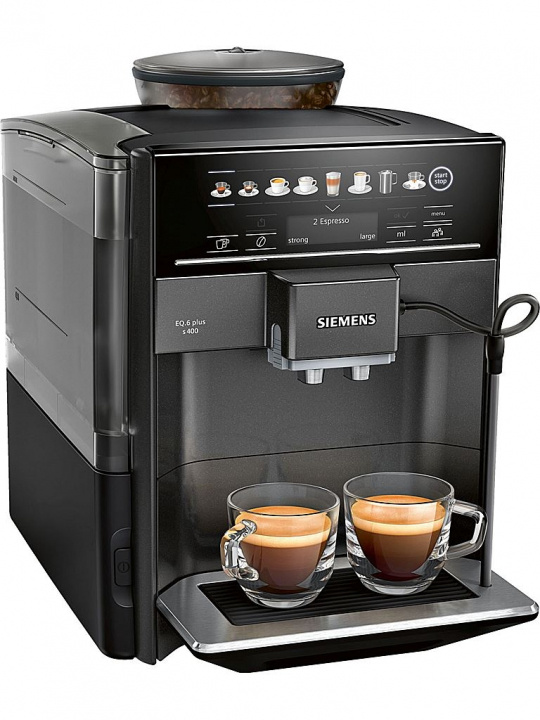 Siemens Espressomaskin helautomatisk EQ.6 plus TE654319RW Siemens i gruppen HJEM, HUS & HAVE / Husholdningsapparater / Kaffe og espresso / Espressomaskiner hos TP E-commerce Nordic AB (D45264)