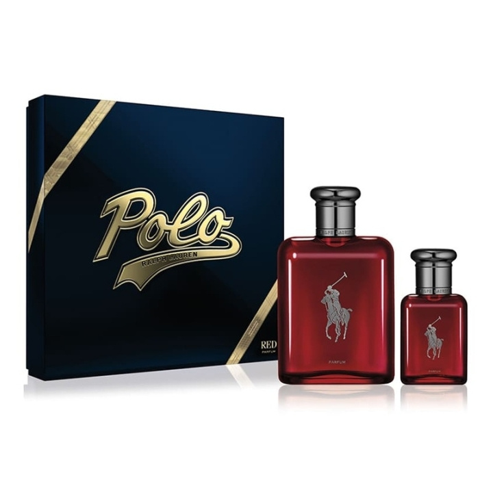 Ralph Lauren Giftset Ralph Lauren Polo Red Parfum 125ml + Parfum 40ml i gruppen SKØNHED & HELSE / Gaveæske / Gaveæske til ham hos TP E-commerce Nordic AB (D45406)