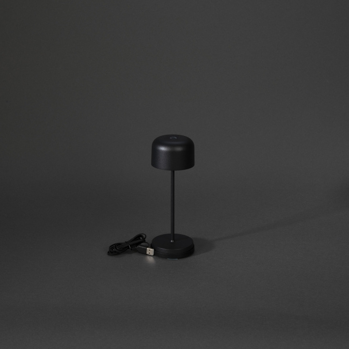 Konstsmide Bordslampa Lille mini svart Konstsmide i gruppen HJEMMEELEKTRONIK / Lys / Bordlamper hos TP E-commerce Nordic AB (D45443)