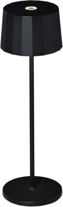 Konstsmide Bordslampa Positano svart USB Konstsmide i gruppen HJEMMEELEKTRONIK / Lys / Bordlamper hos TP E-commerce Nordic AB (D45550)