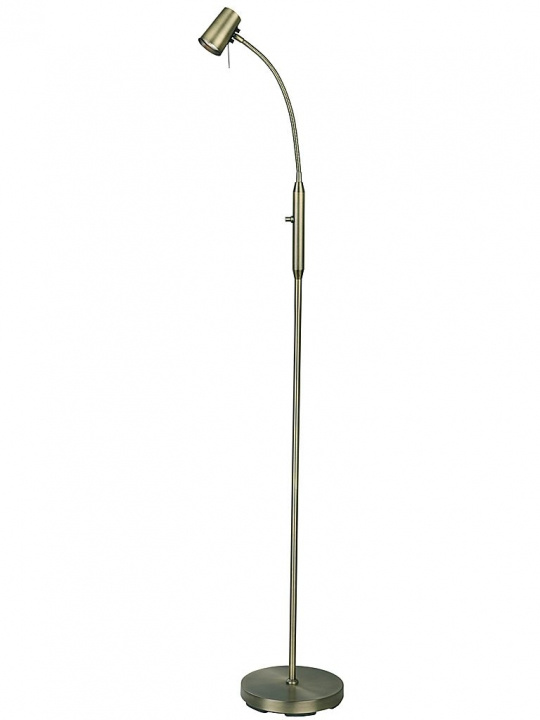 Aneta Golvlampa Pilot antikmässing Aneta i gruppen HJEMMEELEKTRONIK / Lys / Gulvlamper hos TP E-commerce Nordic AB (D45564)