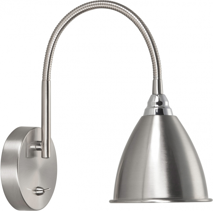Armaturhantverk Vägglampa Smögen Nickel V770/12 Armaturhantverk i gruppen HJEMMEELEKTRONIK / Lys / Væglamper hos TP E-commerce Nordic AB (D45565)