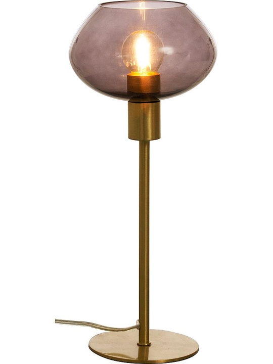 Aneta Bordslampa Bell 18100-25-14 mässing/rök Aneta i gruppen HJEMMEELEKTRONIK / Lys / Bordlamper hos TP E-commerce Nordic AB (D45586)