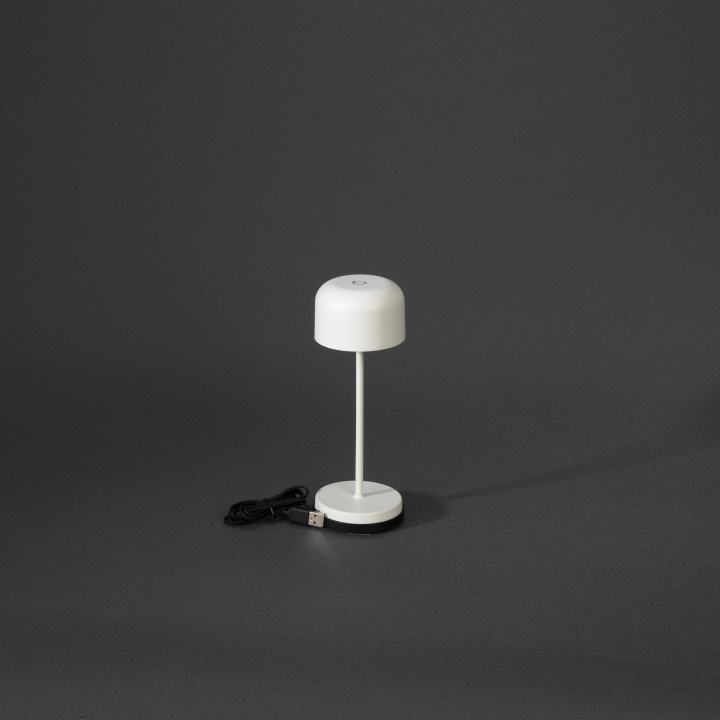 Konstsmide Bordslampa Lille mini vit Konstsmide i gruppen HJEMMEELEKTRONIK / Lys / Bordlamper hos TP E-commerce Nordic AB (D45654)