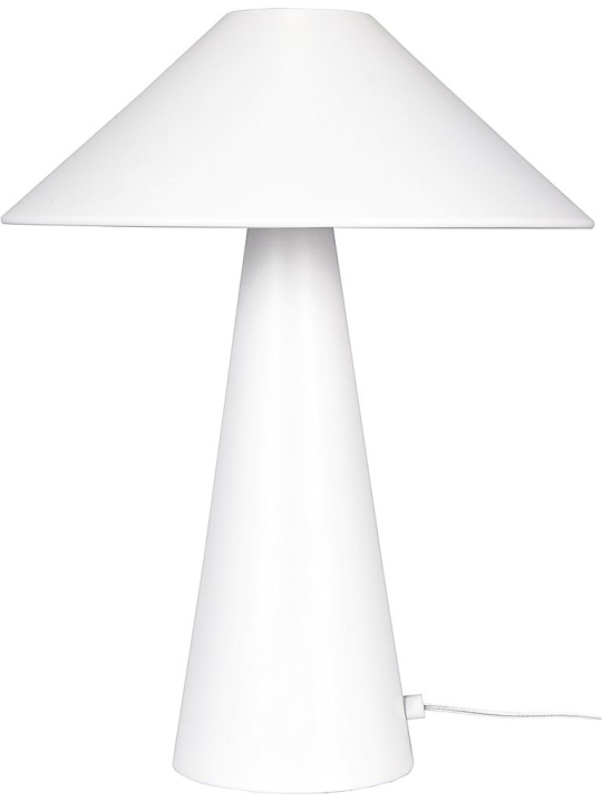 Globen Lighting Bordslampa Cannes 423408 vit 47cm Globen Lighting i gruppen HJEMMEELEKTRONIK / Lys / Bordlamper hos TP E-commerce Nordic AB (D45720)