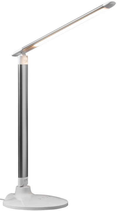 AIRAM Gina Bordlampe Dæmpbar LED 14W 827/845/860 800lm Hvid/Sølv 4118736 Modsvarer: N/A