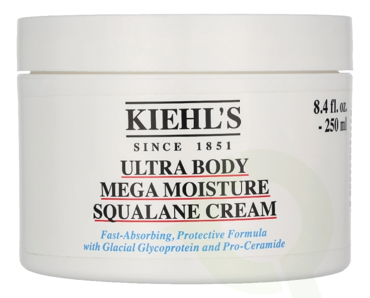 Kiehl's Ultra Body Mega Moisture Squalane Cream 250 ml