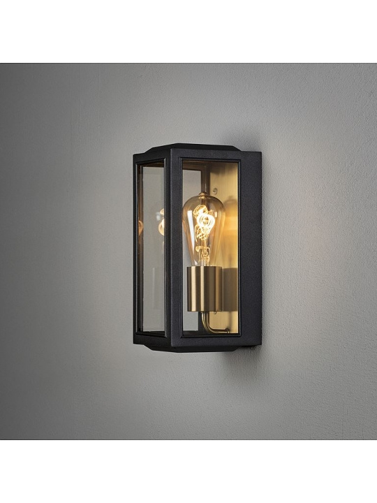 Konstsmide Vägglampa Carpi E27sv/förmässingad Konstsmide i gruppen HJEMMEELEKTRONIK / Lys / Væglamper hos TP E-commerce Nordic AB (D45882)