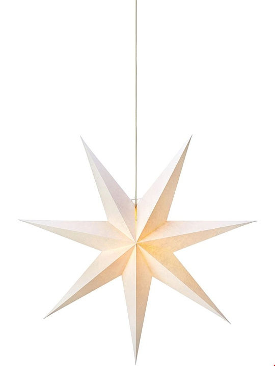 Markslöjd Julstjärna LIVIA stjärna 75 cm vit Markslöjd i gruppen HJEMMEELEKTRONIK / Lys / Julebelysning hos TP E-commerce Nordic AB (D45965)