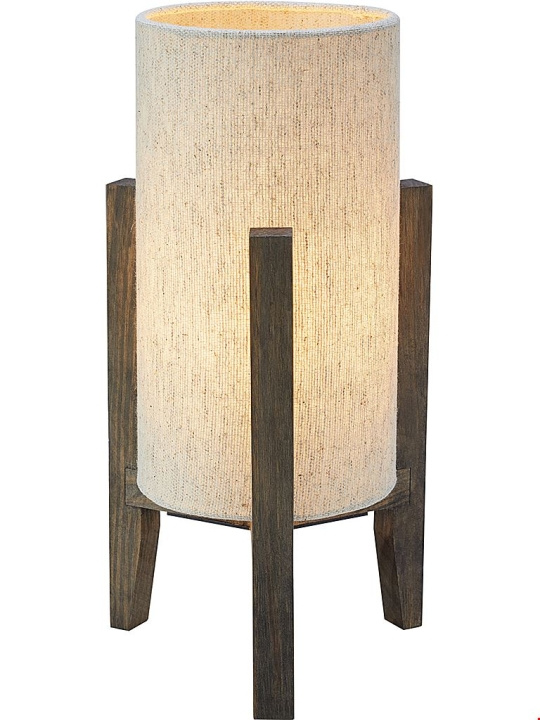 Markslöjd Bordslampa ERUCA brun bets/ beige Markslöjd i gruppen HJEMMEELEKTRONIK / Lys / Bordlamper hos TP E-commerce Nordic AB (D45979)