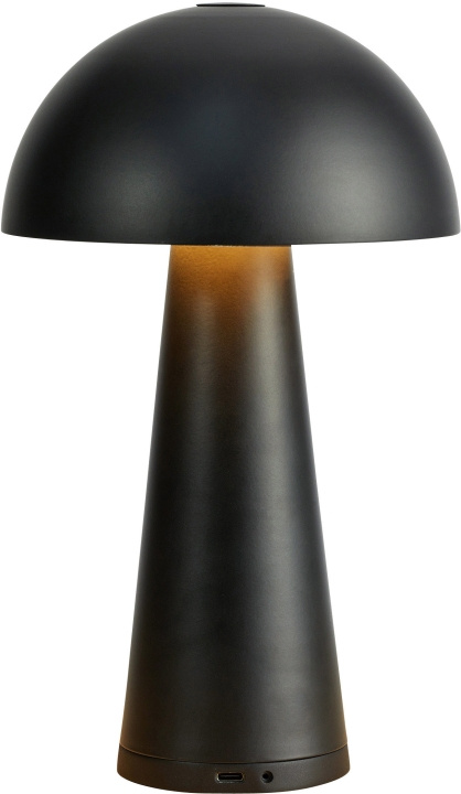 Markslöjd Bordslampa Fungi matt svart Markslöjd i gruppen HJEMMEELEKTRONIK / Lys / Bordlamper hos TP E-commerce Nordic AB (D46013)
