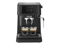 DeLonghi De\'Longhi Stilosa EC230.BK Kaffemaskine Sort - Fyndvara i gruppen HJEM, HUS & HAVE / Husholdningsapparater / Kaffe og espresso / Espressomaskiner hos TP E-commerce Nordic AB (c60535D)