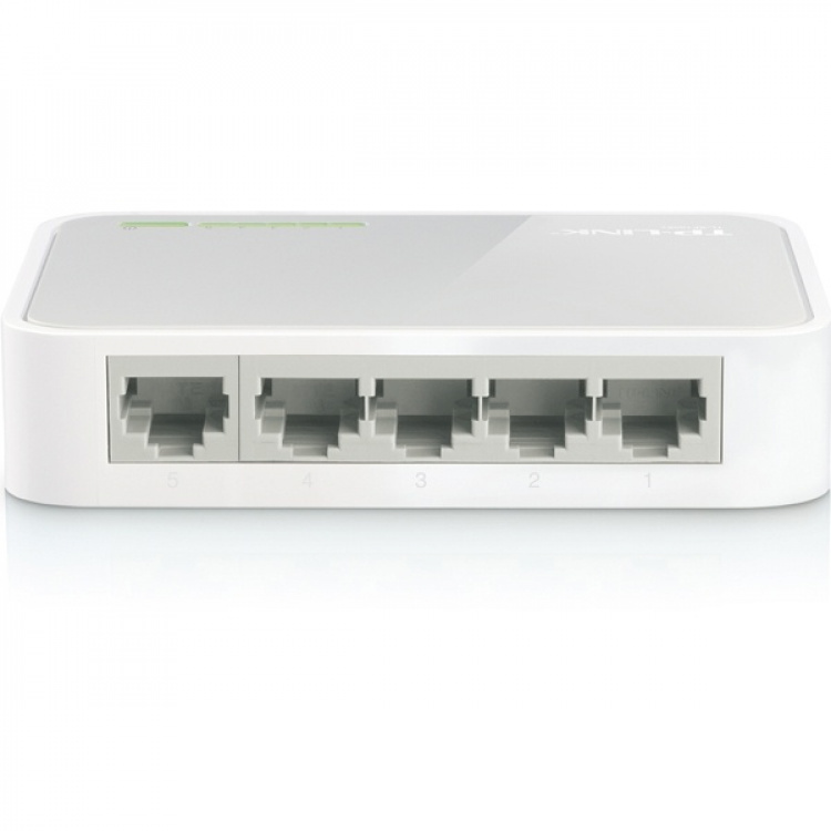 TP-LINK netværksswitch, 5-ports, 10/100 Mbps, RJ45, Auto MDI/MDIX