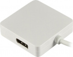 DELTACO Mini DisplayPort til DVI-D Single Link/HDMI/DisplayPort adapte