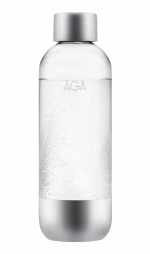 4-pak AGA AQVIA Steel 1L, PET-flaske