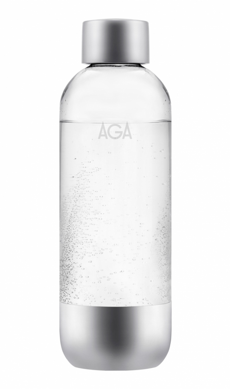 AGA 3-pak AQVIA Steel 1L, PET-flaske AGA 3-pak AQVIA Steel 1L, PET-flaske