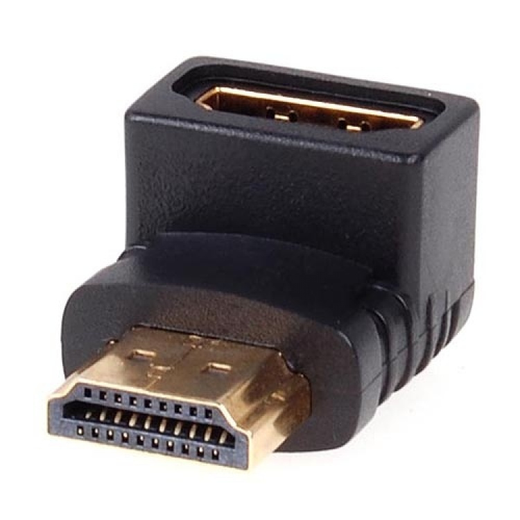 Adapter, HDMI hona till vinklad HDMI hane
