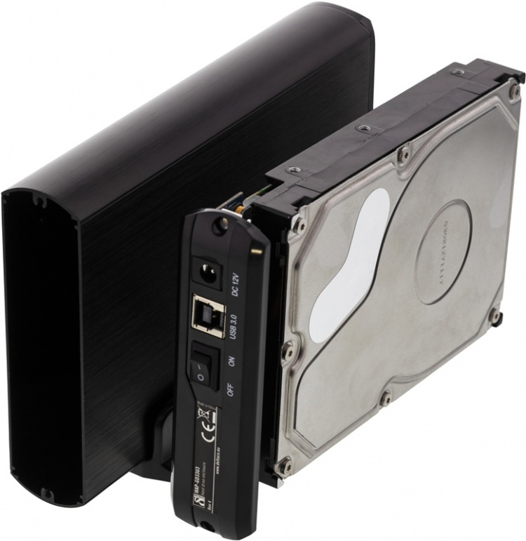 DELTACO eksternt kabinet til 1x3,5