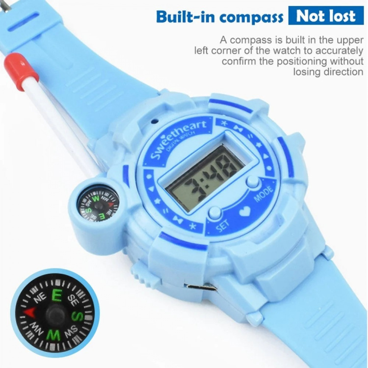 Ure med indbygget walkie talkie