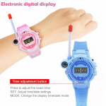 Ure med indbygget walkie talkie