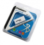 Trådløs lyd i bilen! Bluetooth-musikmodtager (hvid)