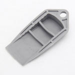 Dørstop, gummi (grå)