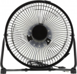 DELTACO USB-blæser, 18cm, bordmodel, 1x USB Type A han, sort