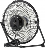 DELTACO USB-blæser, 18cm, bordmodel, 1x USB Type A han, sort