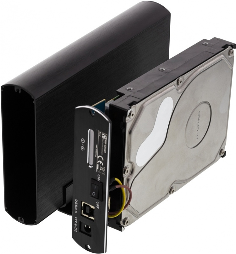 DELTACO eksternt kabinet til 1x3,5