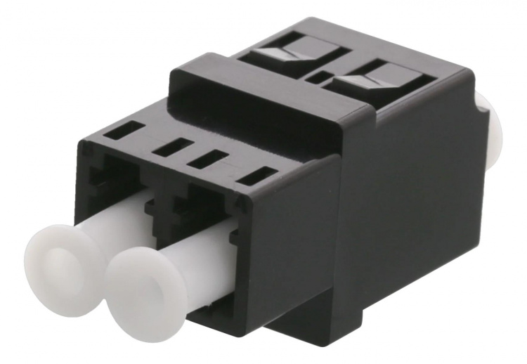 DELTACO Hætte, fiber, LC-LC, singlemode, duplex, keramisk, plast