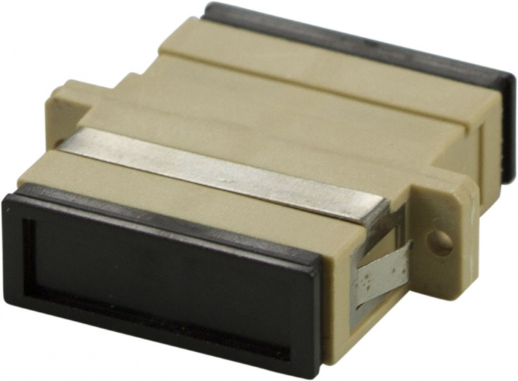 DELTACO hætte, fiber, SC-SC, multimode, duplex, keramisk, plast