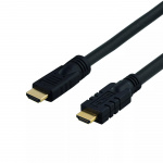 DELTACO aktivt HDMI kabel, HDMI High Speed with Ethernet, HDMI