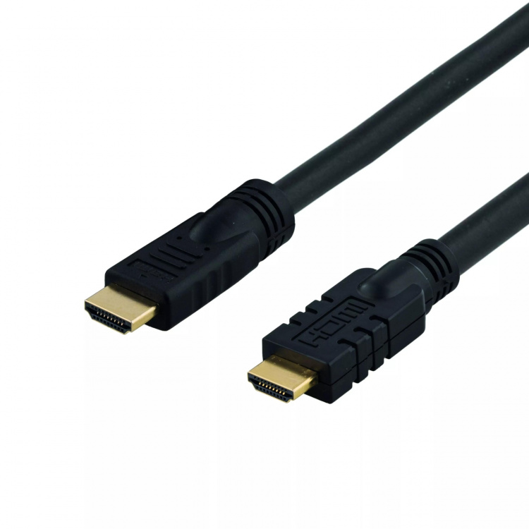 DELTACO aktivt HDMI kabel, HDMI High Speed with Ethernet, HDMI