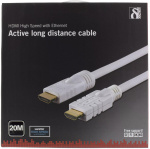DELTACO <b>aktivt HDMI kabel</b>, HDMI High Speed with Ethernet, HDMI