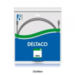 DELTACO U/UTP Cat5e patchkabel, 10m, hvid