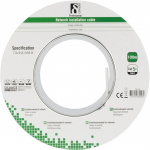DELTACO U/UTP installationskabel, Cat5e, 100m rulle, hvid