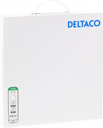 DELTACO F/UTP Cat6 patchkabel, LSZH (Low smoke zero halogen), 50m, gr�