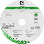 DELTACO F/UTP installationskabel, Cat6, LSZH, 305m tromle, hvid