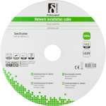 DELTACO F/UTP installationskabel, LSZH (Low Smoke Zero Halogen), Cat6,