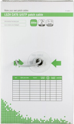 DELTACO U/UTP patchkabel, LSZH (Low Smoke Zero Halogen),multi core led