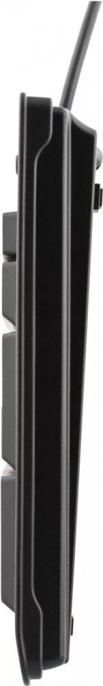 DELTACO kompakt tastatur med baggrundsbelyste taster, nordisk layout,