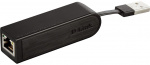 D-Link USB 2.0 netværkskort, 10/100Mbps, 1xRJ45, 0,10m