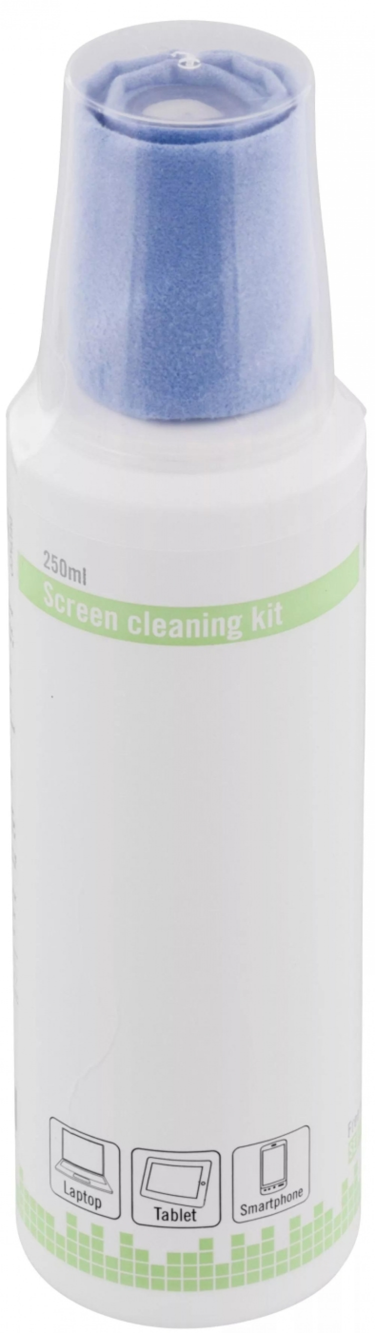 DELTACO skærmrengøringskit, til rengøring af skær me microfiberklu