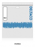 DELTACO fiberkabel, <b>LC - LC</b>, 9/125, OS2, duplex, singlemode, 7m