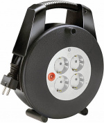 Brennenstuhl Vario Line kabeltromle med 4x CEE 7/4, 5m k